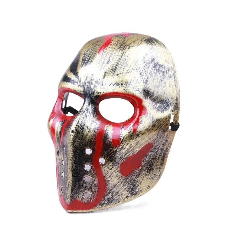 Horror Bleeding Masks Ghost Face Mask Halloween Scary Person Mask Demon Cosplaying Party Show Props Haunted House Masque Scary