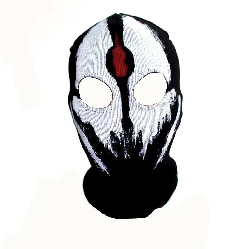 Halloween new mask Black Mask Balaclava Beanies Hats Men Ghost Skull Full Face Warmly Mask Hood Beanie Ggorros Hombre Casquette