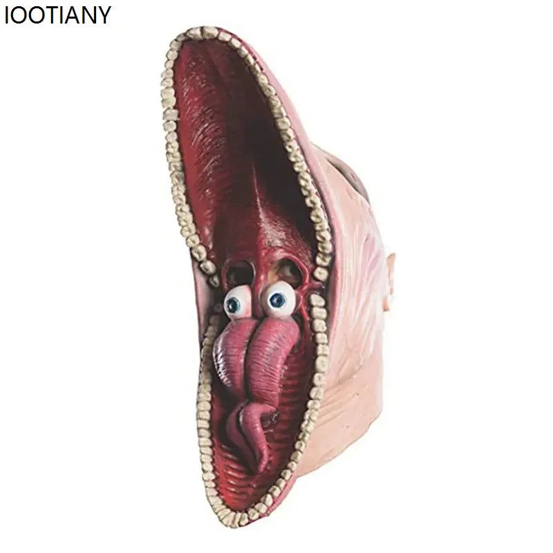 Halloween Movie Horror Mask Role Play Props Bird Beak Full Head Mask Couple Carnival Masquerade Dress Up Horror Mask Head Cover