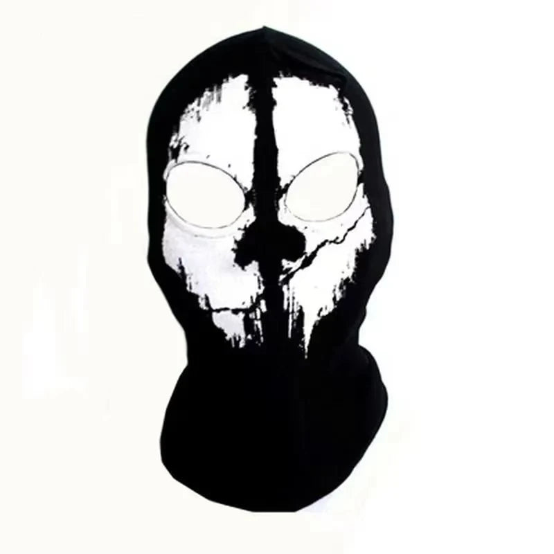 Halloween new mask Black Mask Balaclava Beanies Hats Men Ghost Skull Full Face Warmly Mask Hood Beanie Ggorros Hombre Casquette