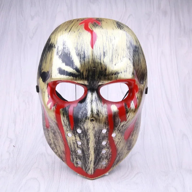 Horror Bleeding Masks Ghost Face Mask Halloween Scary Person Mask Demon Cosplaying Party Show Props Haunted House Masque Scary